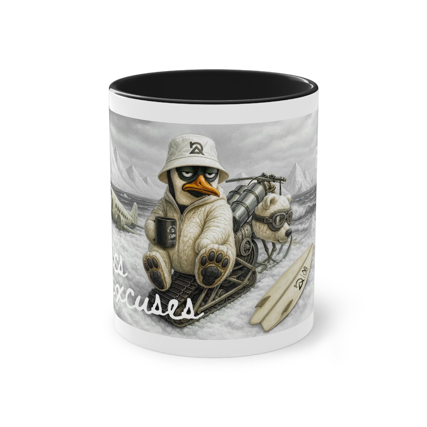 image on bug with black alaska hat