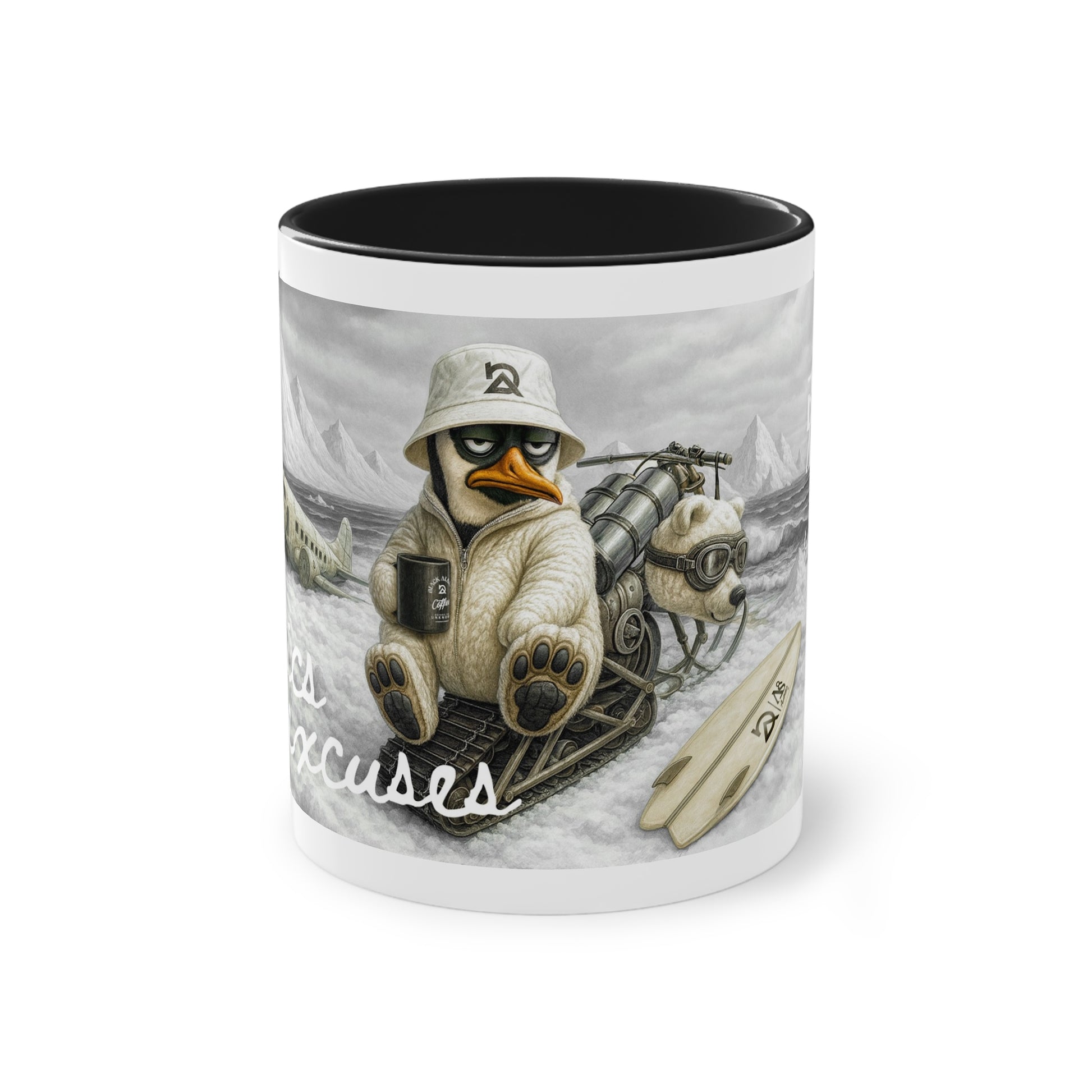 image on bug with black alaska hat