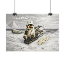 No Tropics | Arktischer Surfposter