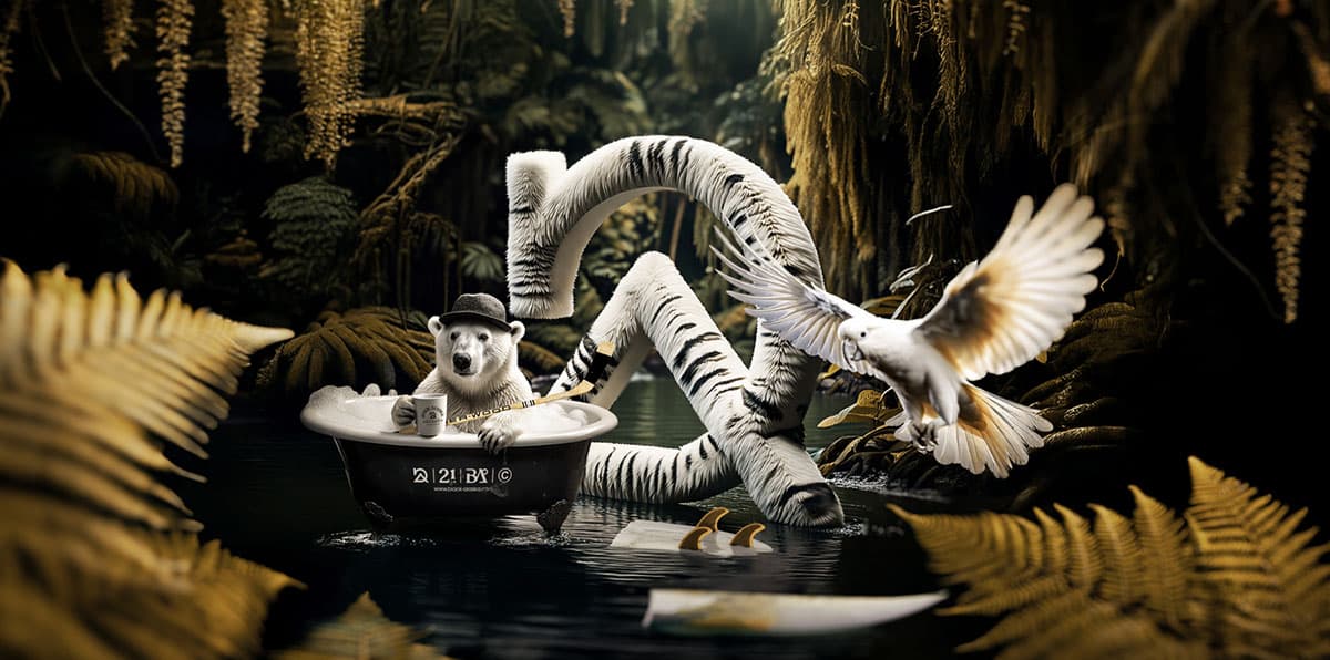 Black Alaska Bär Artwork