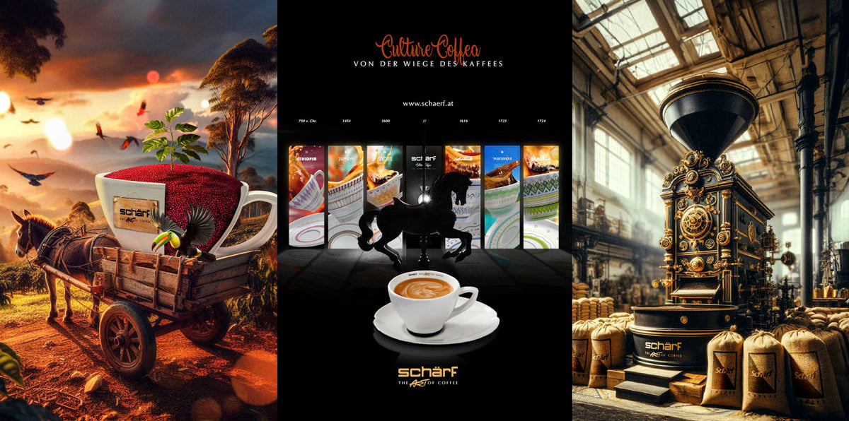 Culture Coffea Kaffeekonzept für Schärf & Sons