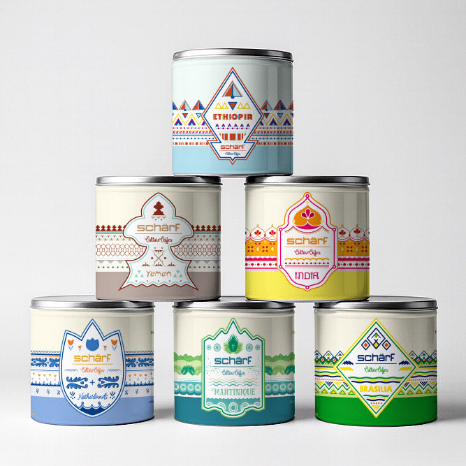 Culture Coffea limitierte Kaffeedosen