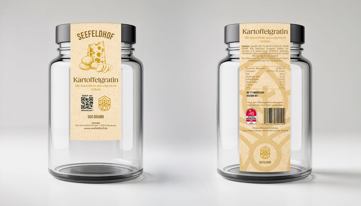 Seefeldhof Verpackung und Etiketten