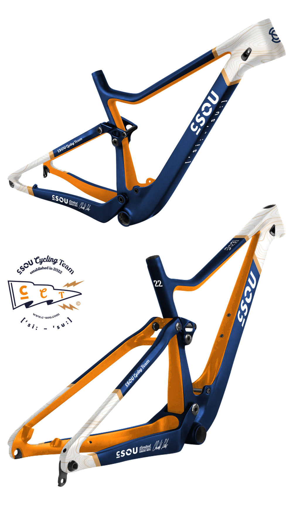 CCT Team Edition MTB Rahmendesign