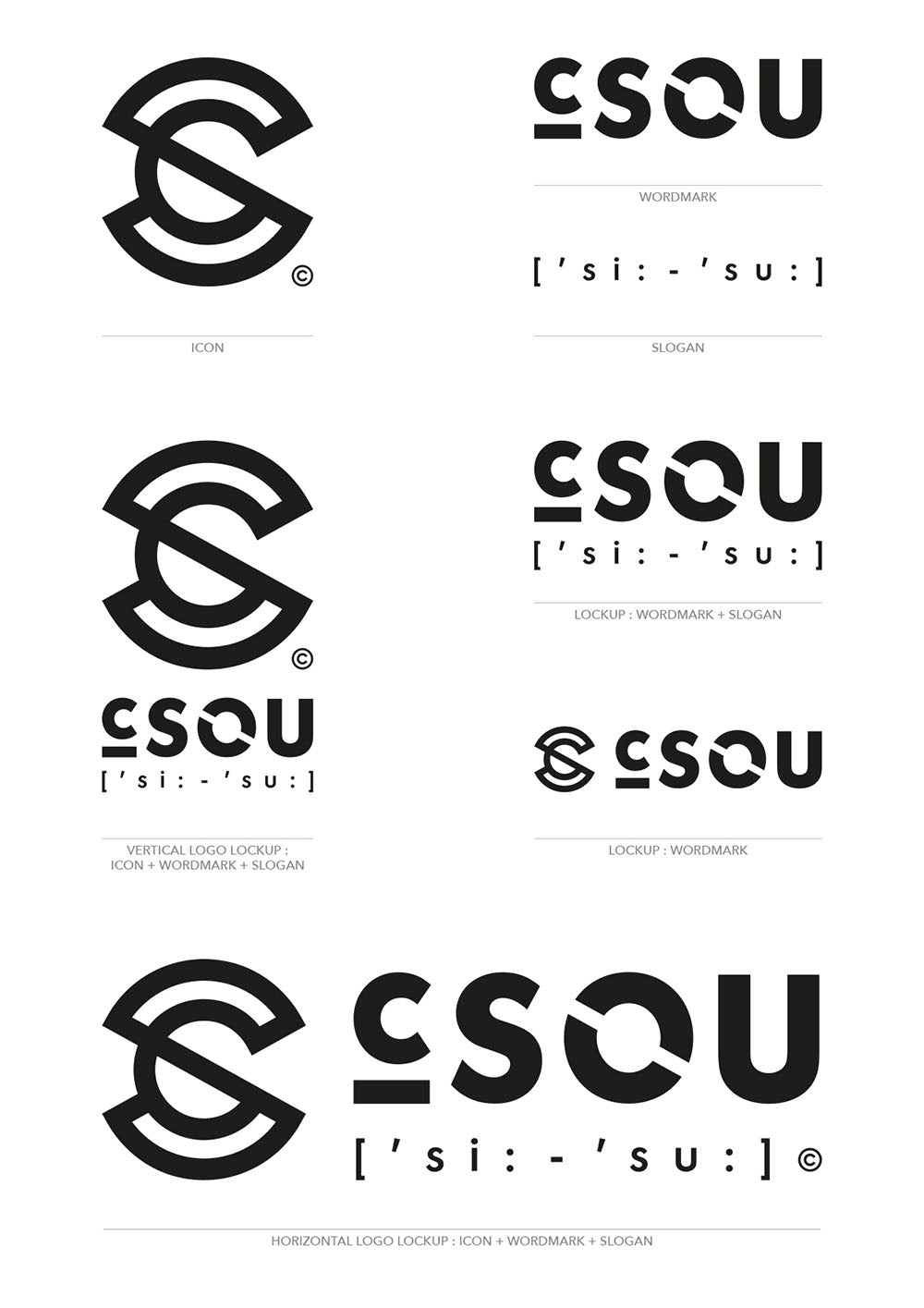 C_SOU Basic Branding Kit und Lautschrift Slogan